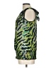 BCX 100% Polyester Green Sleeveless Blouse Size L - photo 5