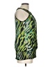 BCX 100% Polyester Green Sleeveless Blouse Size L - photo 4