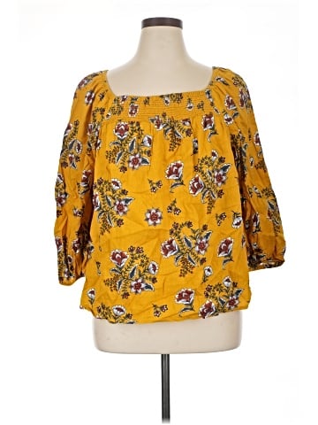 St. John's Bay 3/4 Sleeve Blouse (view 1)