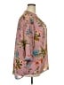 Violet & Claire Floral Pink 3/4 Sleeve Blouse Size 2X - photo 4