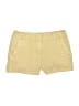 Unbranded Solid Yellow Khaki Shorts Size 6 - photo 1
