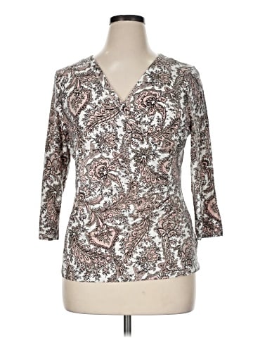 Talbots Outlet 3/4 Sleeve T-Shirt (view 1)
