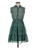 Mossimo Supply Co. 100% Polyester Paisley Teal Cocktail Dress Size XS - photo 1