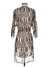 Floreat 100% Polyester Paisley Silver Cocktail Dress Size S - photo 2