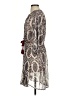 Floreat 100% Polyester Paisley Silver Cocktail Dress Size S - photo 5