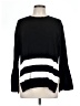 RACHEL Rachel Roy Stripes Black Pullover Sweater Size L - photo 1