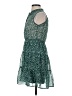 Mossimo Supply Co. 100% Polyester Paisley Teal Cocktail Dress Size XS - photo 5