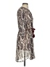 Floreat 100% Polyester Paisley Silver Cocktail Dress Size S - photo 4