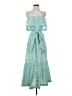 Derek Lam 100% Polyester Blue Casual Dress Size EU (IT) 38 / US 2 - photo 1