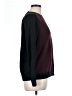 Gap Color Block Burgundy Pullover Sweater Size L - photo 4