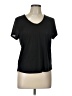 Vince. Black Short Sleeve Top Size L - photo 1