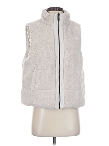 DKNY Sport Faux Fur Vest (view 1)
