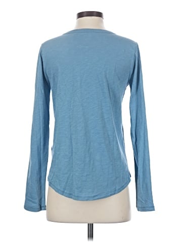 Madewell Whisper Cotton Rib-Crewneck Long-Sleeve Tee (view 2)
