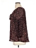 Maurices 100% Polyester Brown 3/4 Sleeve Blouse Size XL - photo 5