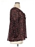 Maurices 100% Polyester Brown 3/4 Sleeve Blouse Size XL - photo 4