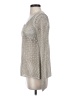 Calvin Klein 100% Polyester Metallic Silver Pullover Sweater Size XS (estimated) - photo 5