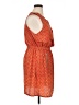 Cato 100% Polyester Chevron-herringbone Orange Casual Dress Size XL - photo 4