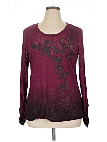 Seven7 Long Sleeve Blouse (view 1)