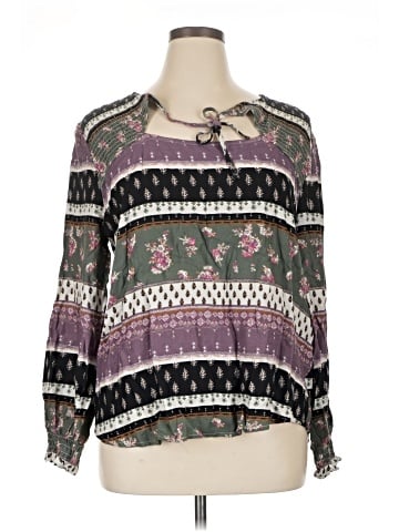 Maurices Long Sleeve Blouse (view 1)