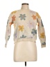 Volcom Floral Tan Pullover Sweater Size L - photo 1