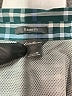 Eddie Bauer Plaid Teal Long Sleeve Blouse Size M - photo 7