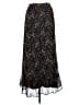 Thirty/Thirty 100% Polyester Floral Black Casual Skirt Size M - photo 2