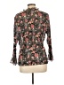 Studio 1940 100% Polyester Black 3/4 Sleeve Blouse Size L - photo 2