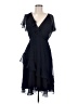 Chaps 100% Polyester Black Cocktail Dress Size 6 - photo 1