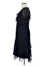 Chaps 100% Polyester Black Cocktail Dress Size 6 - photo 5