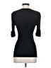 Cache Black 3/4 Sleeve Top Size M - photo 2
