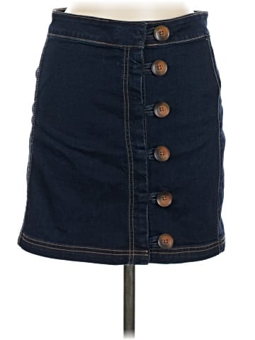 Free People Denim Skirt (view 1)