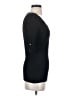 Cache Black 3/4 Sleeve Top Size M - photo 4