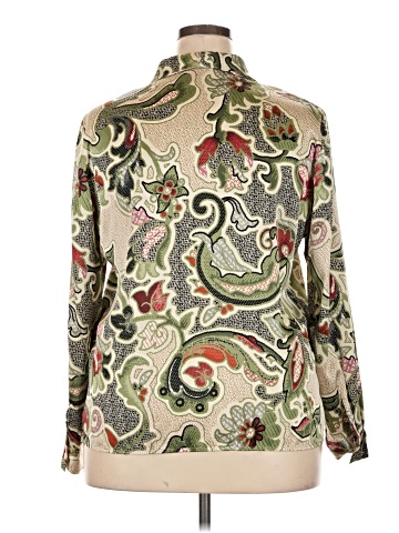 Alfred Dunner Long Sleeve Polo (view 2)