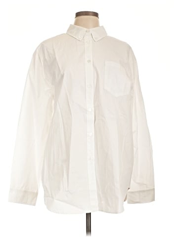 Forever 21 Long Sleeve Button-Down Shirt (view 1)