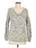SO Tweed Gray Pullover Sweater Size M - photo 1