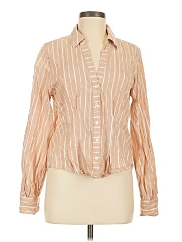 Joe's Jeans Long Sleeve Blouse (view 1)