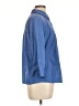 Talora Blue 3/4 Sleeve Button-Down Shirt Size L - photo 4