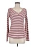 Gilli Burgundy Long Sleeve Top Size M - photo 1