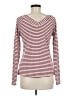 Gilli Burgundy Long Sleeve Top Size M - photo 2