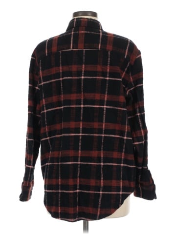 Madewell Flannel Sunday Shirt in Evins Plaid (view 2)