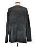 Orvis 100% Polyester Metallic Gray Pullover Sweater Size M - photo 2