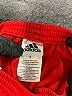 Adidas 100% Polyester Red Track Pants Size 6 - photo 3