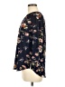 Fun2Fun Floral Blue Long Sleeve Blouse Size M - photo 5