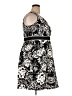 Notations Print Black Casual Dress Size 2X - photo 4