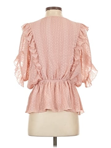Express Outlet 3/4 Sleeve Blouse (view 2)