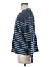 Jane and Delancey Stripes Blue Pullover Sweater Size M - photo 5