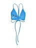 Hurley 100% Polyester Solid Blue Swimsuit Top Size S - photo 2