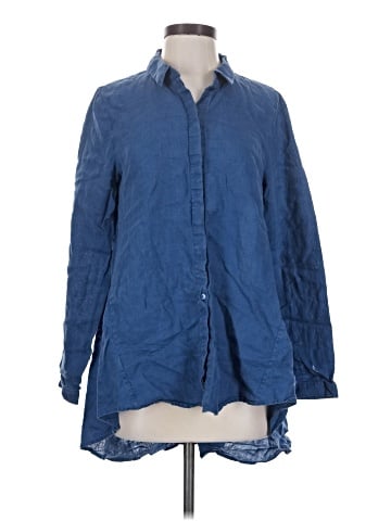 Eileen Fisher Long Sleeve Button-Down Shirt (view 1)