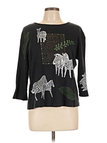 Jess & Jane 3/4 Sleeve T-Shirt (view 1)