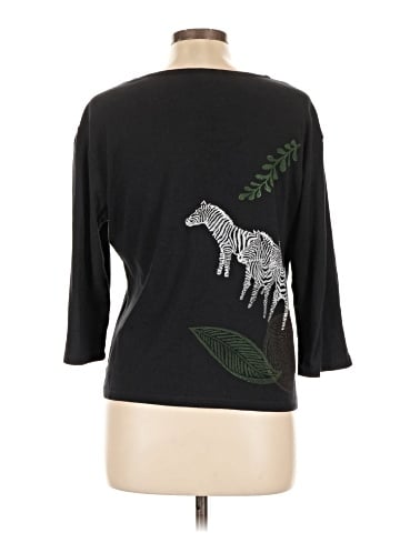 Jess & Jane 3/4 Sleeve T-Shirt (view 2)